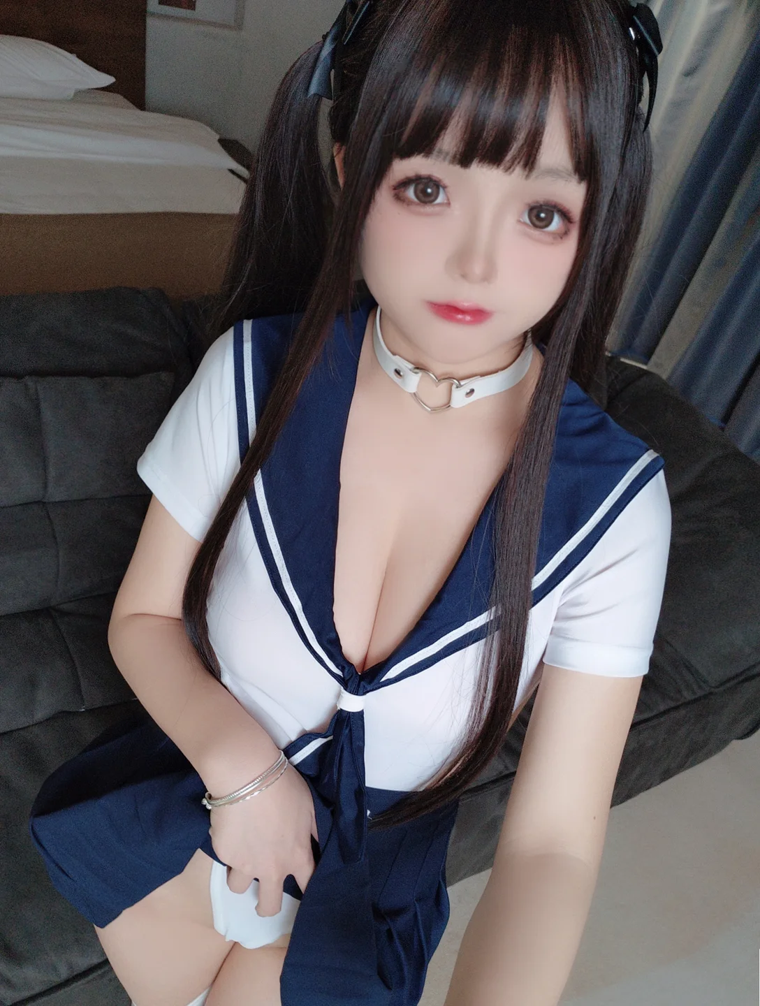 日奈娇 - 制服学妹自拍 [45P-76MB] tg@simisebaisi 【丝足阁】025.webp